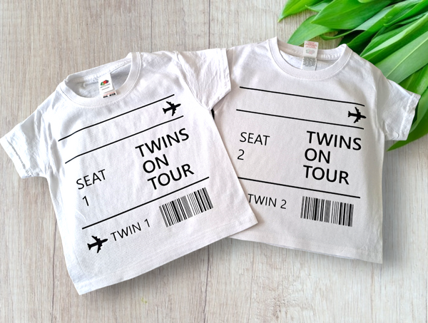 twin clothing, clothing for twins, matching outfit for twins, holiday clothes, airport outfit