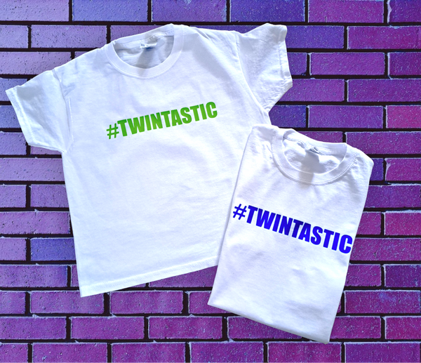 Twinning, twintastic, twin clothing, cool twin tops, clothes for Twins, twin boy outfits, twin girl outfits
