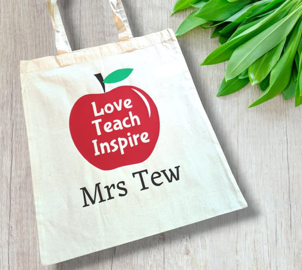 Personalised Teacher Bags