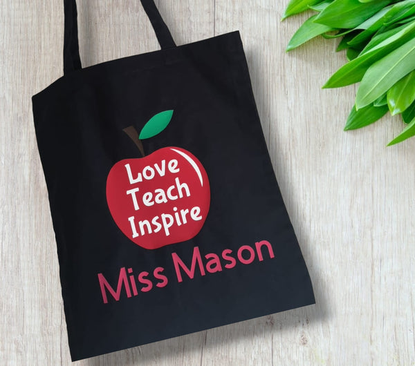 Personalised Teacher Bags