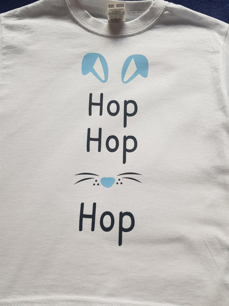 Fun Easter Tshirts - clothes for twins - Set of 2