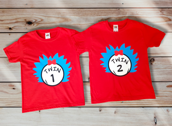 Clothes for twins, twin clothing, twinning, matching outfit for twins, birthday outfit for twins, twins birthday tops