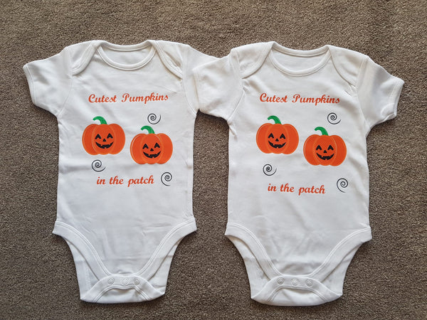 Halloween outfit for twins, twins halloween costume, twin clothing, clothes for twins, unisex clothing for twins, halloween and twins
