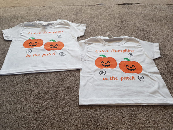 Halloween outfit for twins, twins halloween costume, twin clothing, clothes for twins, unisex clothing for twins, halloween and twins