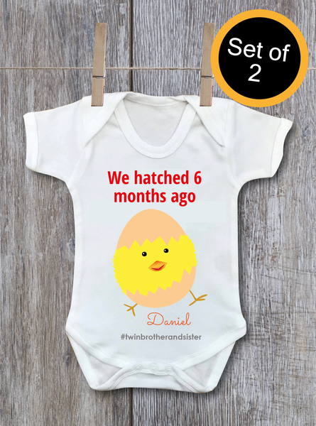Personalised Twin Baby Clothes, Newborn Baby Clothes, Twin Baby Clothes Boy and Girls, Twin Baby Clothes UK, Twin Boy and Girl Matching Outfits, Twin Clothing, Twin Babygrows, Baby clothes for twins, Clothes for twins uk, Newborn baby clothes for twins, Clothes for newborn twins, Twin outfits for babies, Matching outfits for twins, Clothes for twin girls, Clothes for twin boys, Clothes for twin boy and girl, Gift for twin babies