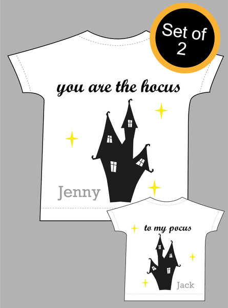 Hocus Pocus T-Shirt and Vests- Set of 2