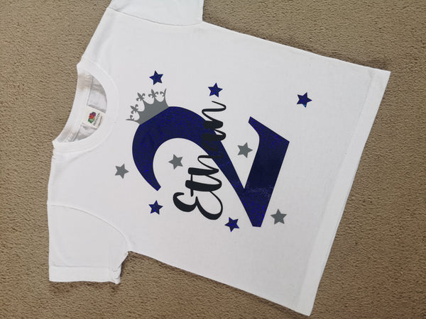 1st Birthday Tshirt, 1st Birthday Top, personalised childrens tshirt, kids birthday shirt, boys 1st birthday, girls toys age 5, gifts for girls age 10, age 4 tshirt, personalised tshirt kids