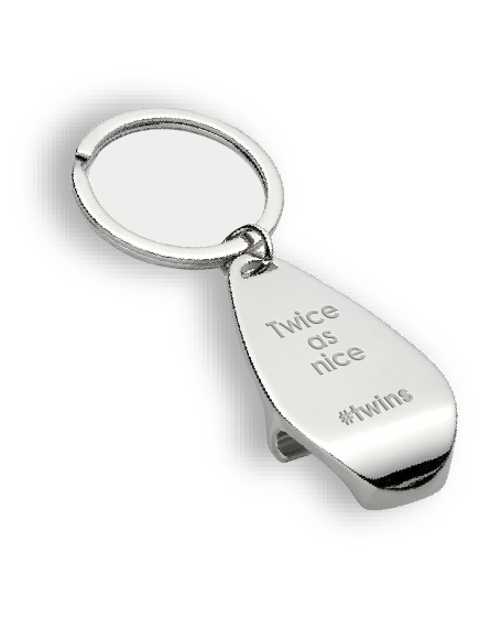 £5.00 Deal - x 2 Twin Gift Keyrings
