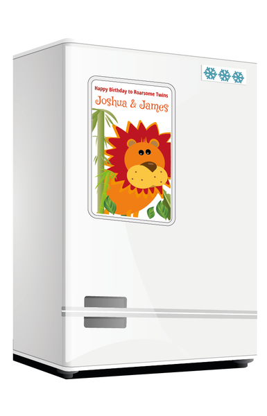Personalised Twin Gifts, Twin Birthday Gifts, Personalised Fridge Magnets, Twin Birthday Gift, Personalised Twin Birthday Card