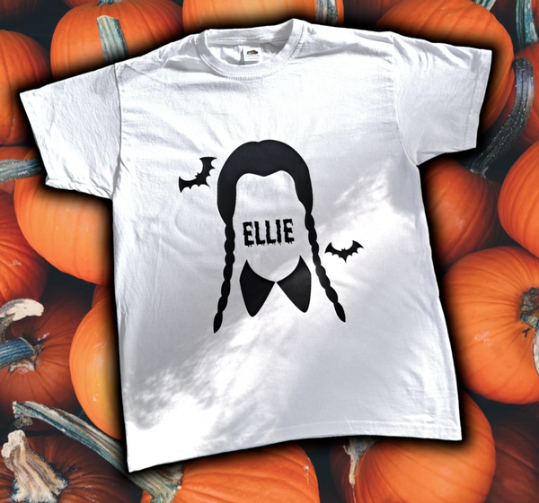 Personalised Wednesday and Enid Tops
