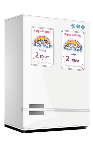 Personalised Twin Gifts, Twin Birthday Gifts, Personalised Fridge Magnets, Twin Birthday Gift, Personalised Twin Birthday Card