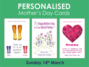 Personalised Mothers Day Cards