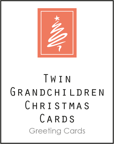 Twin Grandchildren Christmas Cards