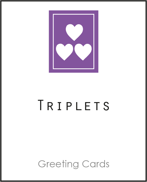 Birthday Card for Triplets