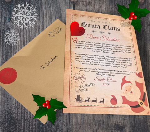 Personalised Santa Letter