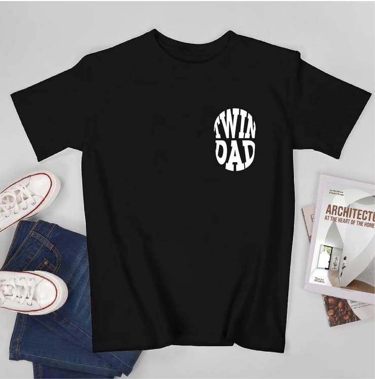 Twin Dad Logo T-shirt