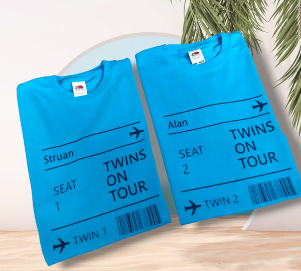 Twins on Tour T-shirts