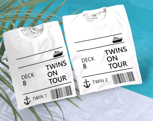 Twins on Tour T-shirts