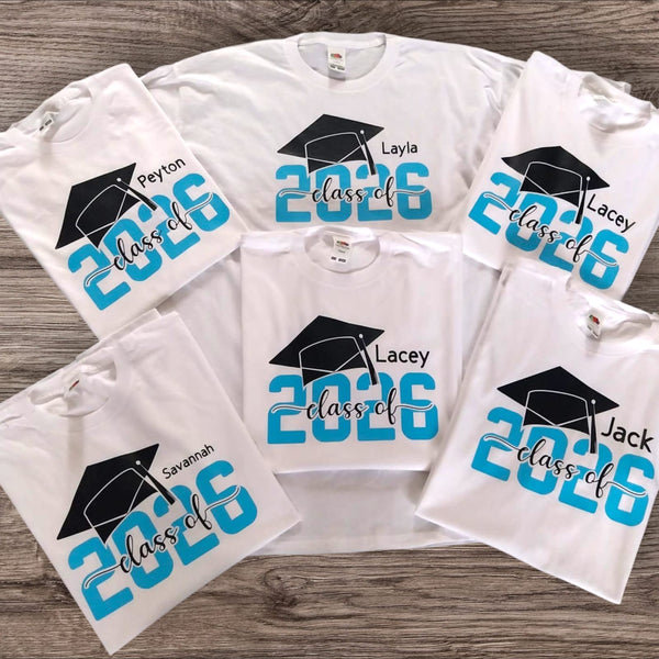 Personalised End of year T-shirt / Class of 2026 Top