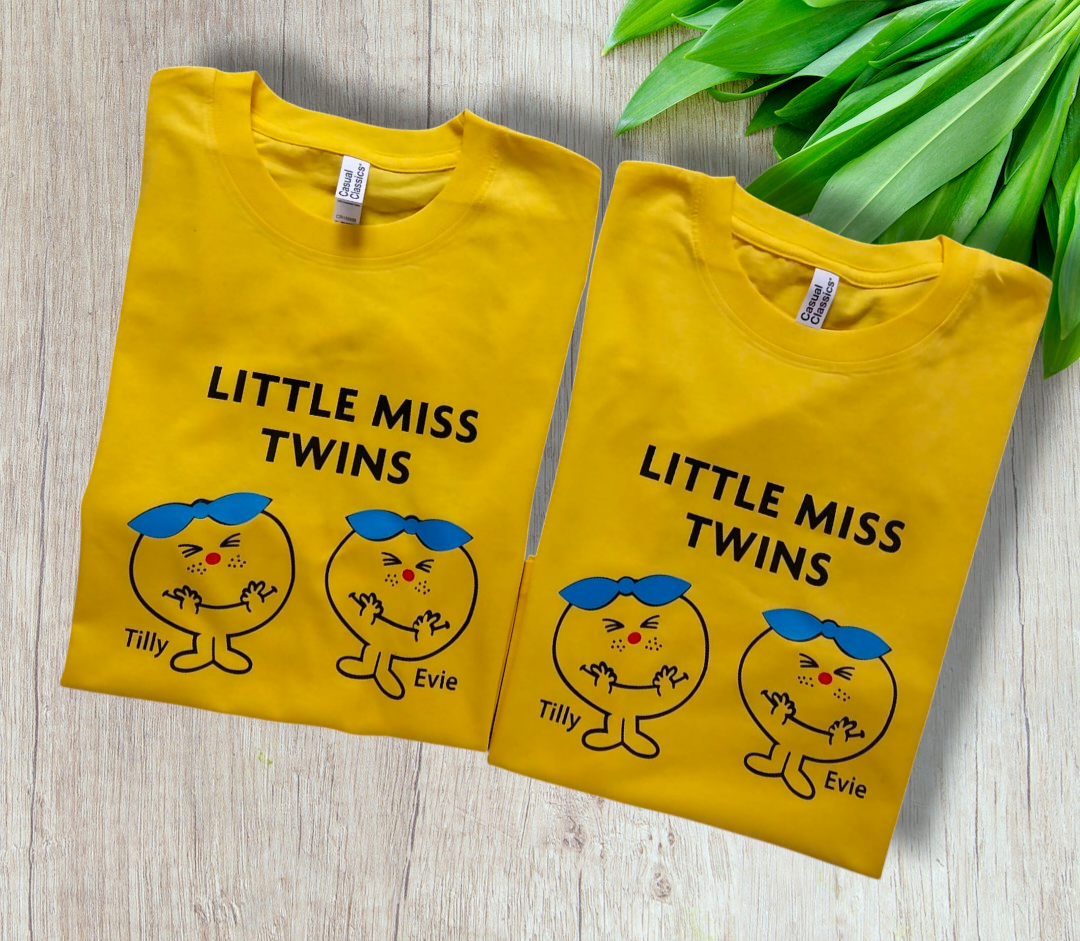 Twin clothing, twin clothing for girls, twin girls, twinning, matching clothes for twins, twins