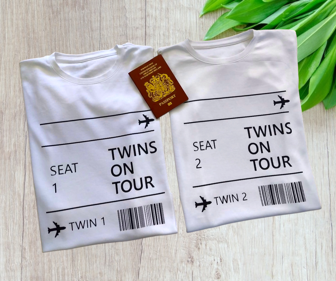 Twins on Tour T shirts
