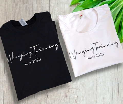 Winging Twinning T-shirt