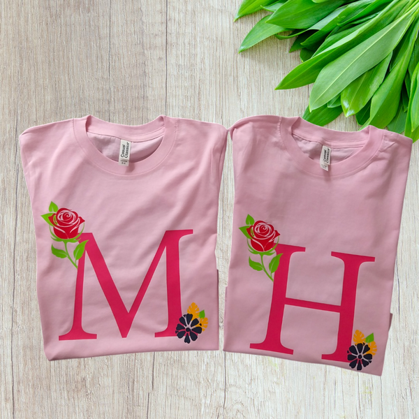 Initials -  T-Shirt set