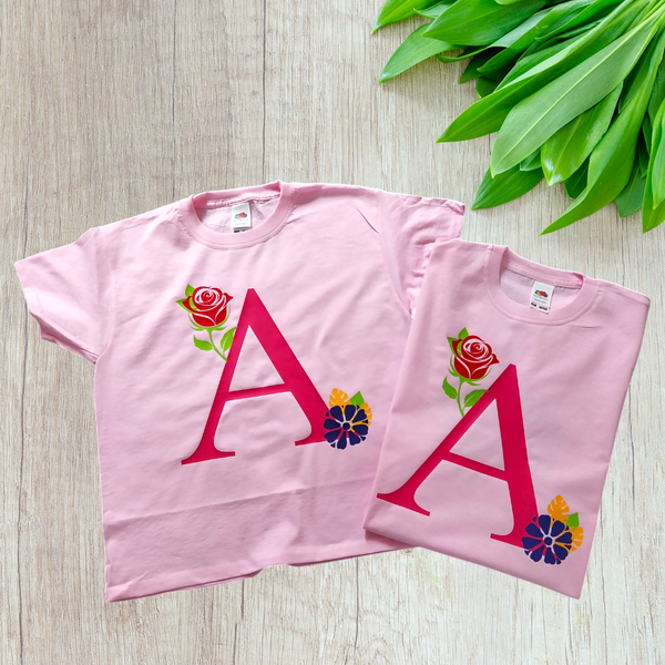 Initials -  T-Shirt set