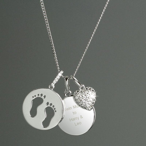 Twin Mum Gift, Twin Mum Necklace, Twin Mom Necklace, Twin Jewellery, Jewellery for Twin Mums