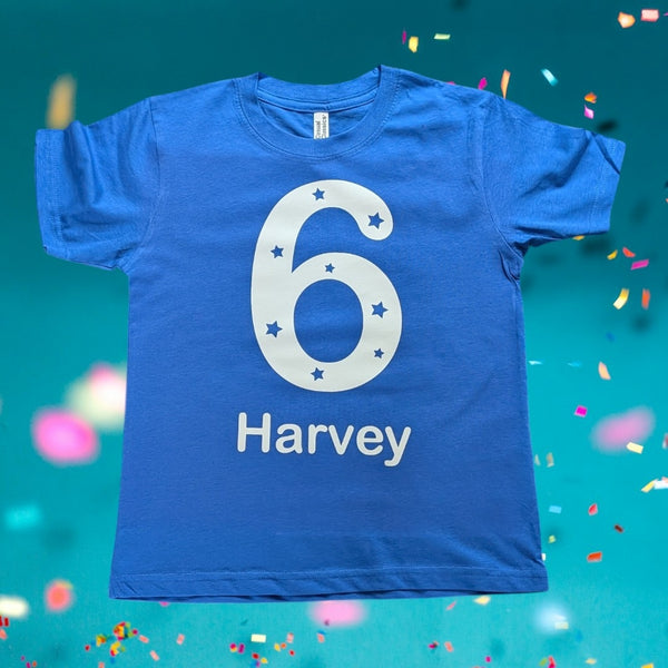 Number Age T-shirt