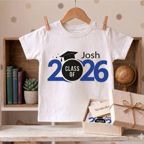 Personalised End of year T-shirt / Class of 2026 Top