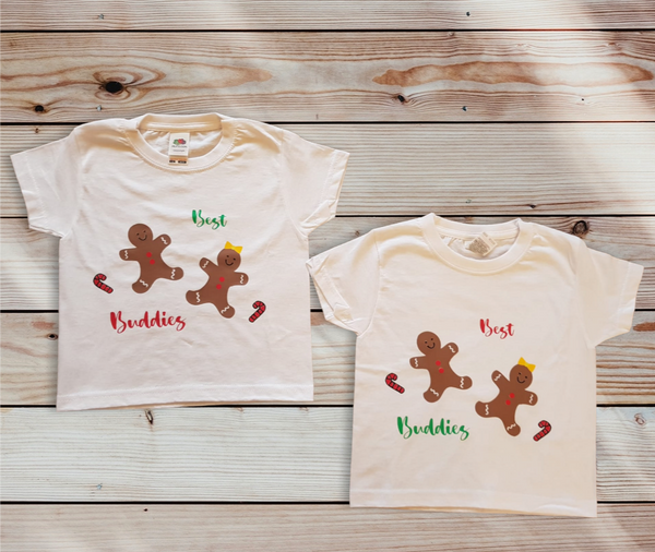 Gingerbread Best Buddies T-shirts or Jumper