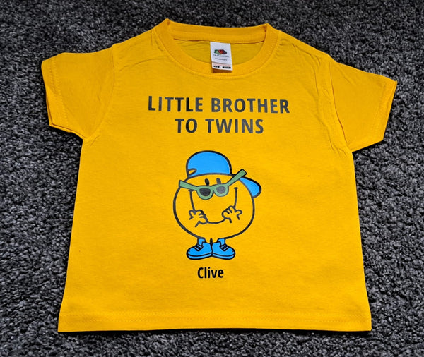 Sibling clothing to twins, twin clothing, world book day top,