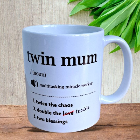 Twin Mum Noun Mug