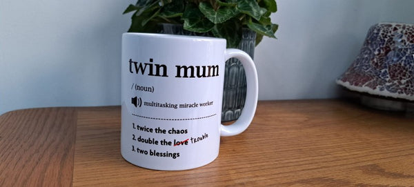 Twin Mum Noun Mug