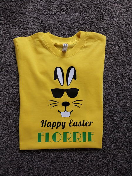 Fun Easter Tshirts - clothes for twins - Set of 2