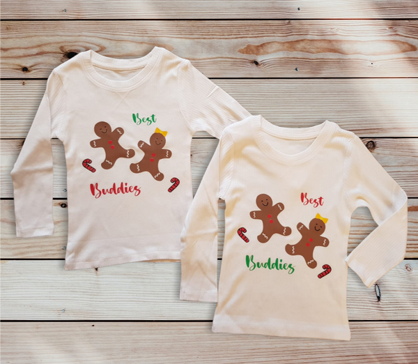 Gingerbread Best Buddies T-shirts or Jumper