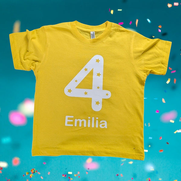 Number Age T-shirt
