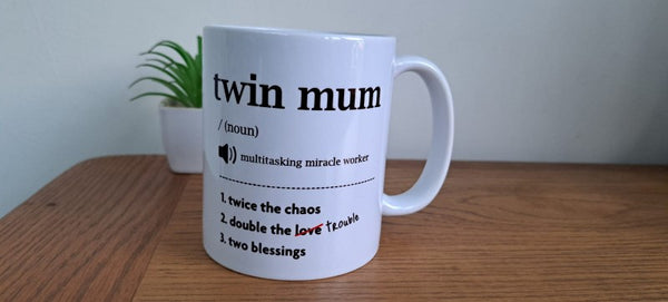 Twin Mum Noun Mug