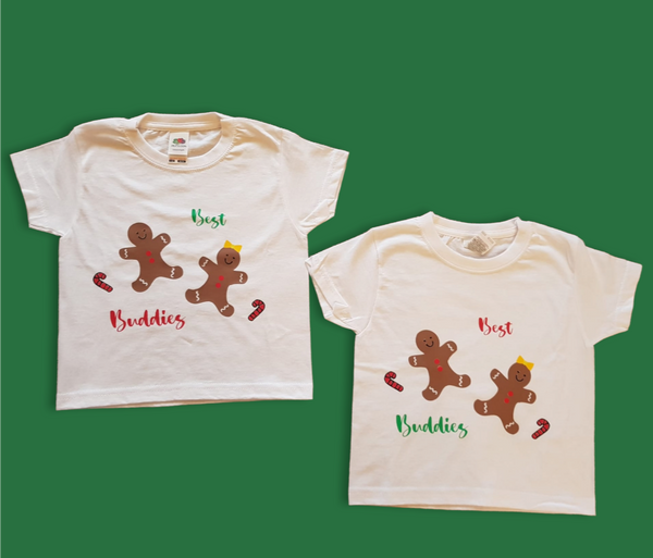 Gingerbread Best Buddies T-shirts or Jumper