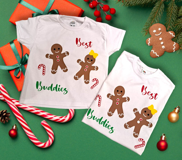 Gingerbread Best Buddies T-shirts or Jumper