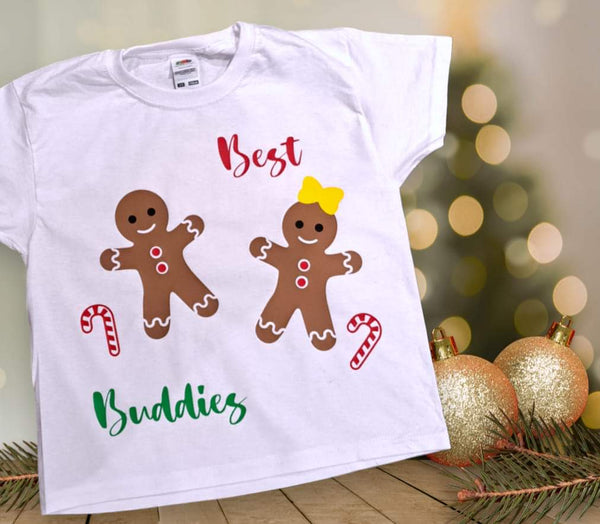 Gingerbread Best Buddies T-shirts or Jumper