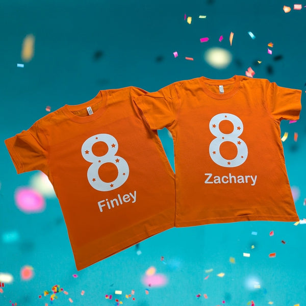 Number Age T-shirt