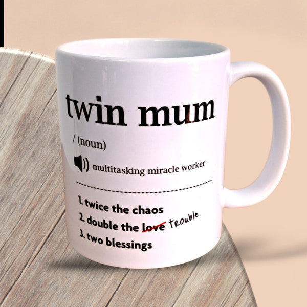 Twin Mum Noun Mug