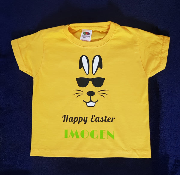 Fun Easter Tshirts - clothes for twins - Set of 2