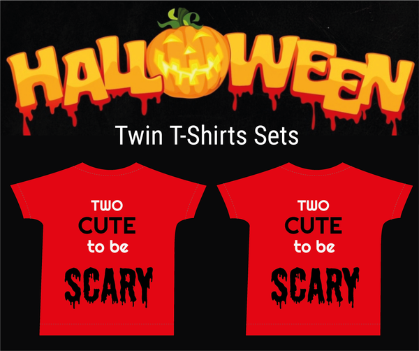 Halloween outfit for twins, twins halloween costume, twin clothing, clothes for twins, unisex clothing for twins, halloween and twins