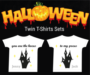 Halloween outfit for twins, twins halloween costume, twin clothing, clothes for twins, unisex clothing for twins, halloween and twins
