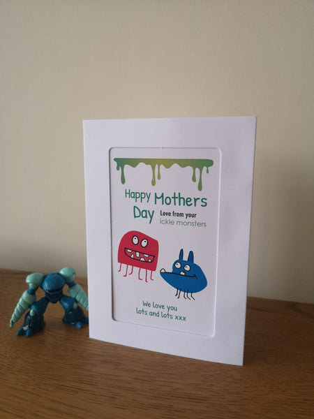 Mothers Day Card form the children, Mothers Day Card, Personalised Mothers day card, Personalised Twin Cards, Twin Greeting Card, Twin birthday card, Mummy card, 