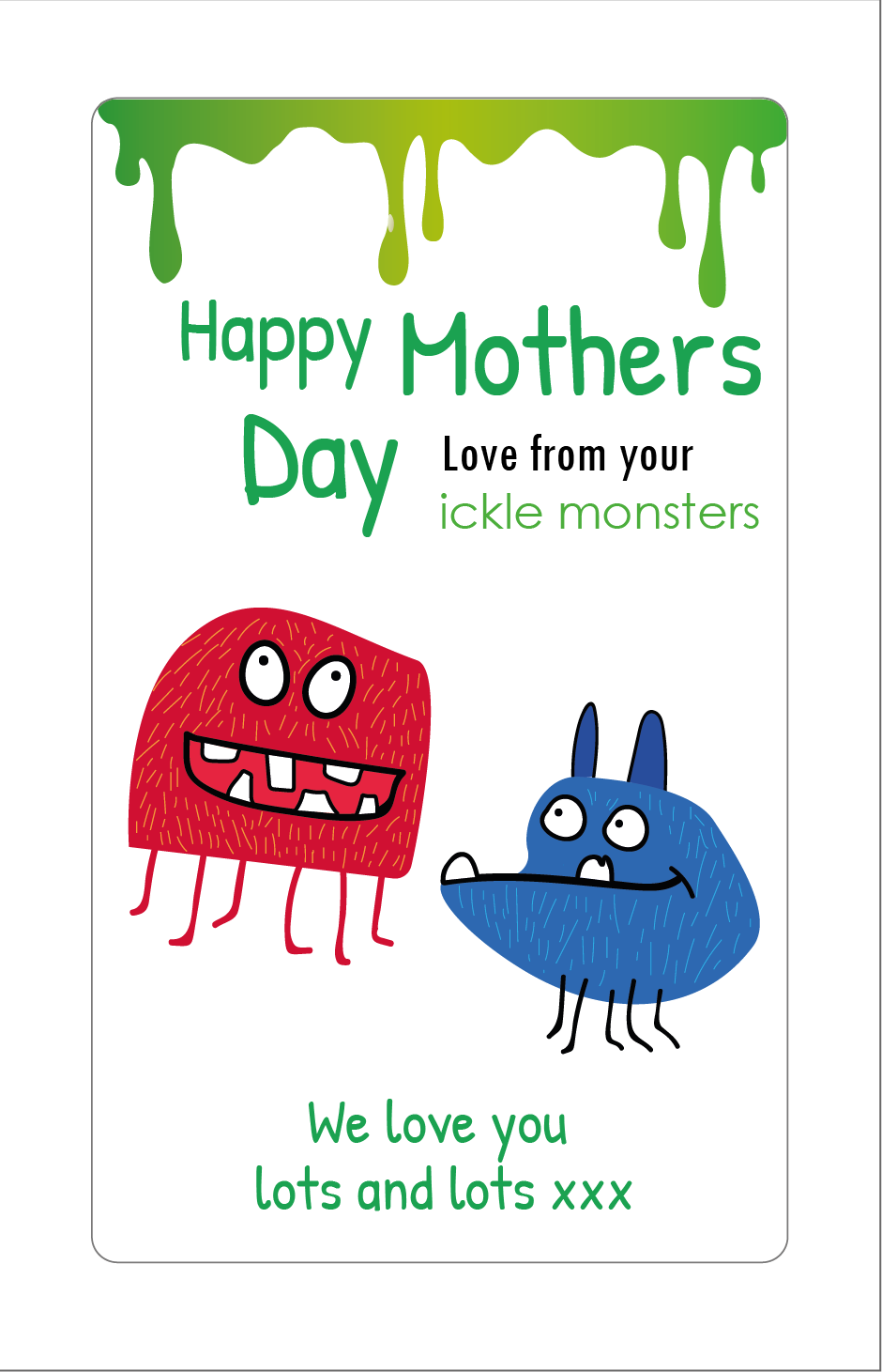 Mothers Day Card form the children, Mothers Day Card, Personalised Mothers day card, Personalised Twin Cards, Twin Greeting Card, Twin birthday card, Mummy card, 