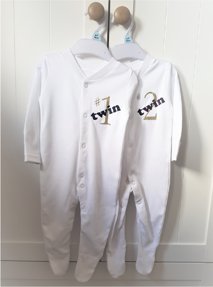 Newborn baby clothes for twins hotsell